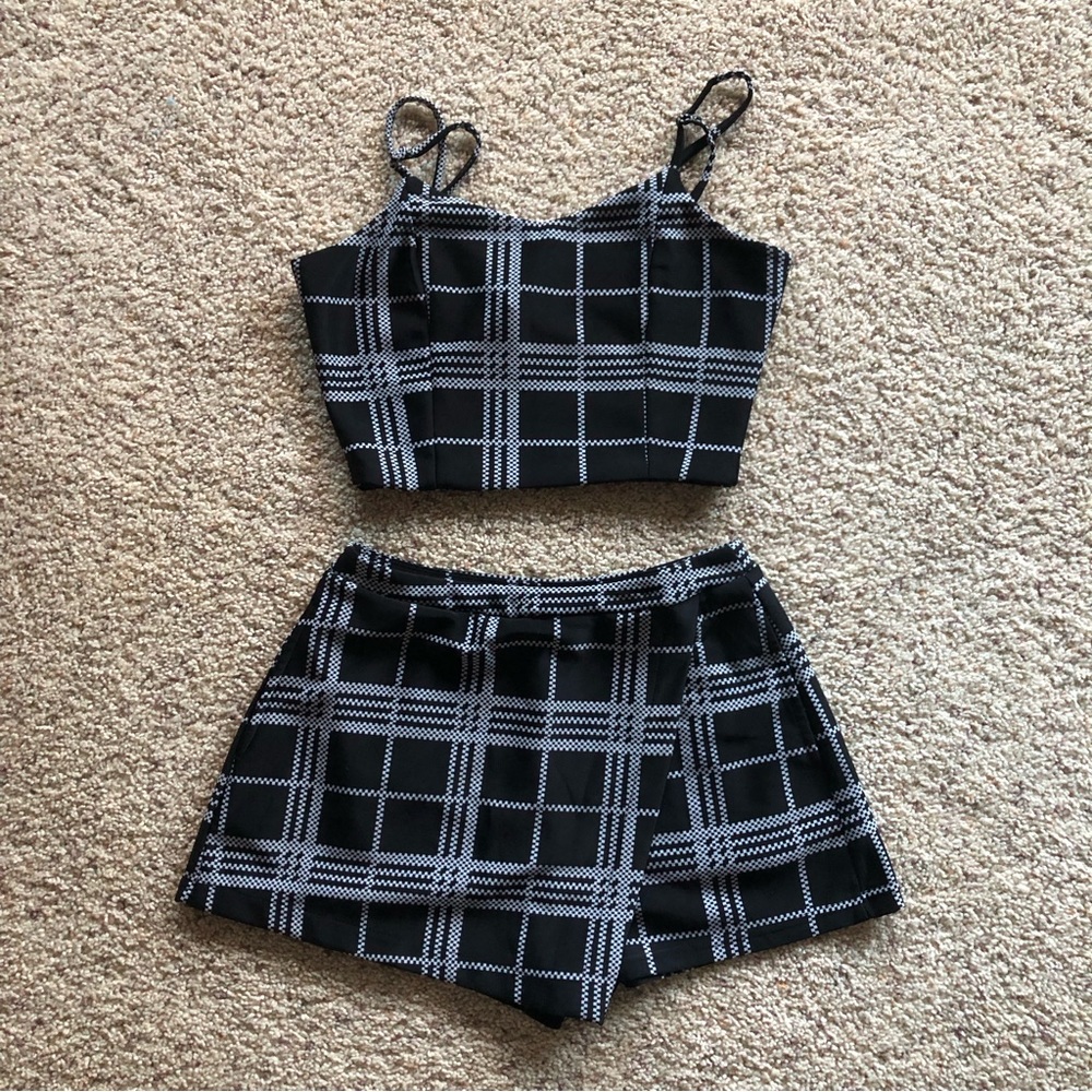 Women’s | Kyoyo | 2-Piece Set, Cami Crop Top + Skort - Picture 1 of 4
